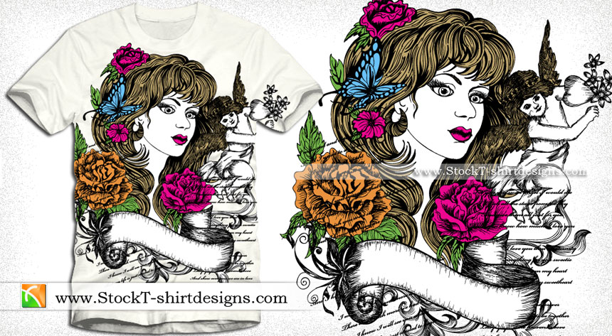 Flower T Shirt Vector Art, Icons, and Graphics for Free Download