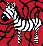 Zebra T-Shirt Design Vector Graphics